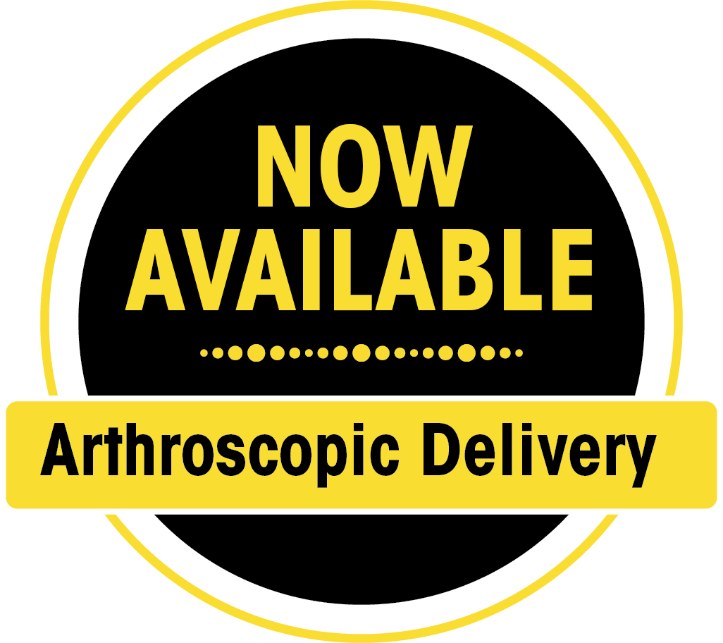 Arthroscopic Delivery Now Approved
